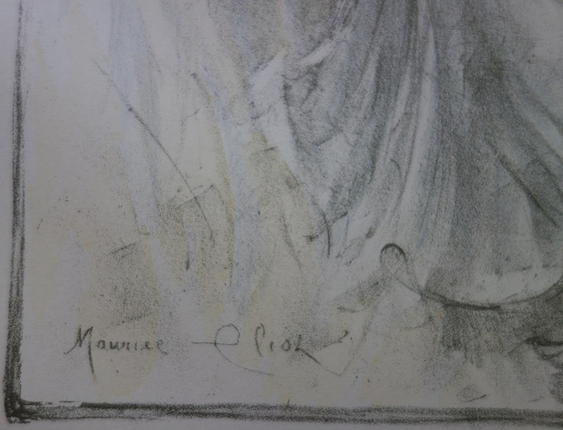 Maurice ELIOT : Printemps - Lithographie (détail)