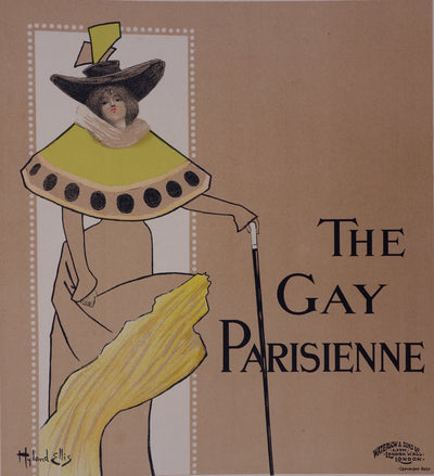 Hyland ELLIS : La Parisienne - Affiche (détail)