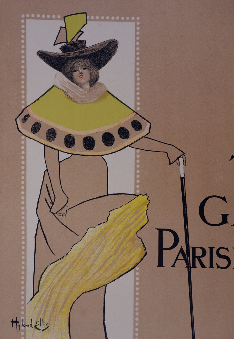 Hyland ELLIS : La Parisienne - Affiche (détail)