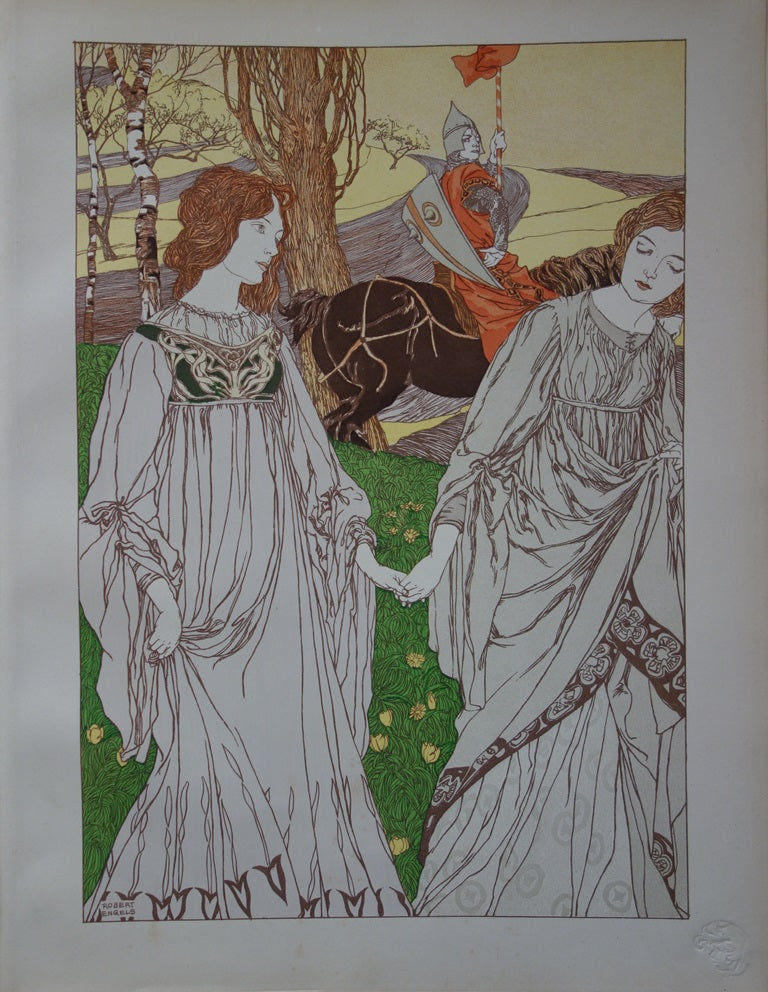 Robert ENGELS : Le Passant - Lithographie