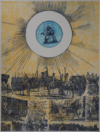 Max ERNST : La bataille du soldat, 1972 - Affiche