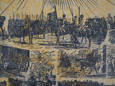 Max ERNST : La bataille du soldat, 1972 - Affiche (détail)