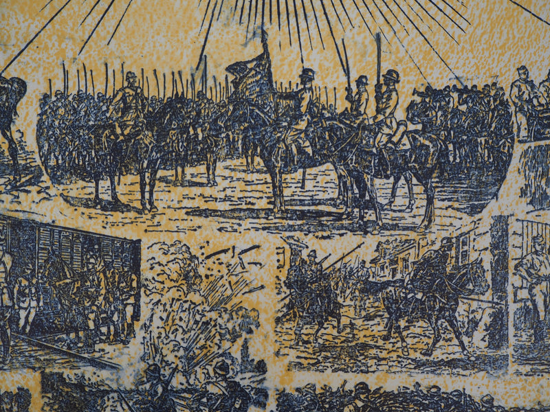 Max ERNST : La bataille du soldat, 1972 - Affiche (détail)