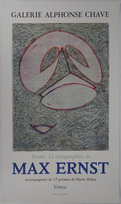 Max ERNST : Festin 74, 1974 - Affiche (détail)