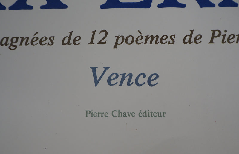 Max ERNST : Festin 74, 1974 - Affiche (détail)