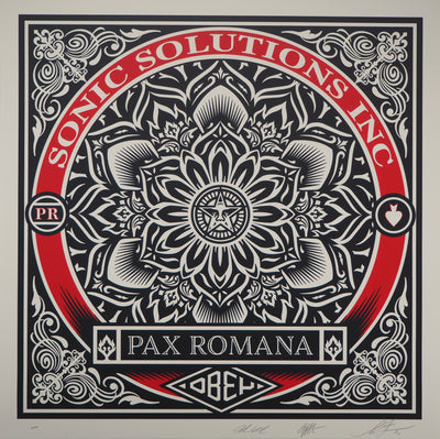 Shepard Fairey : PAX ROMANA, 2020 - Sérigraphie