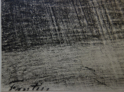 Henri FANTIN-LATOUR : Immortalité - Lithographie (détail)