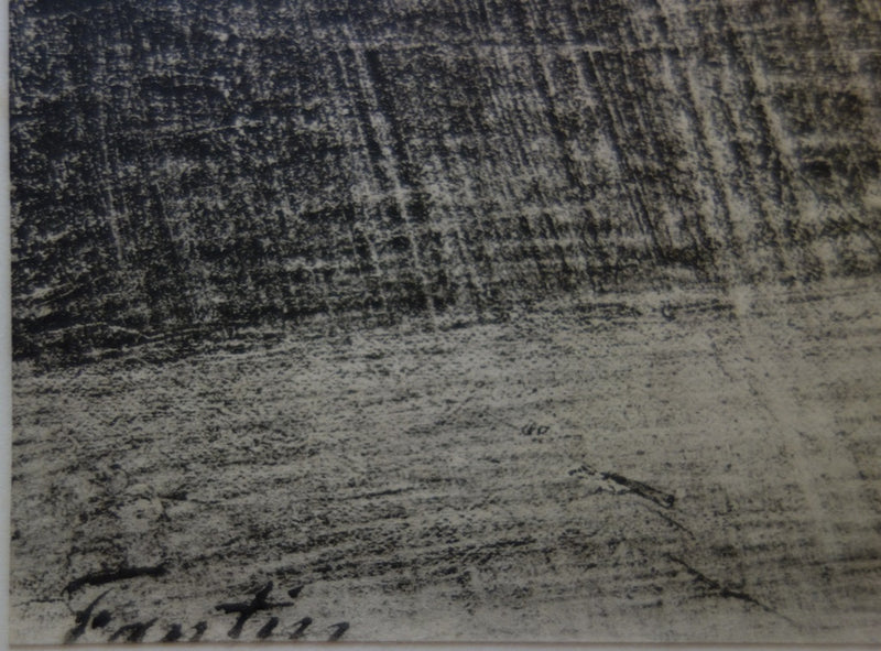 Henri FANTIN-LATOUR : Immortalité - Lithographie (détail)