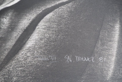 Jean-Luc FAUVEL : Paysage surréaliste (Trans VI), 1981 - Gravure (détail)