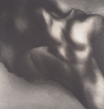 Jean-Luc FAUVEL : Paysage du corps (L'ange rebelle), 1984 - Lithographie