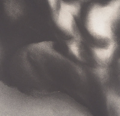 Jean-Luc FAUVEL : Paysage du corps (L'ange rebelle), 1984 - Lithographie (détail)