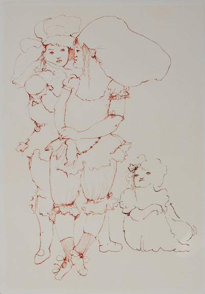 Leonor FINI : Conversations secrètes - Gravure