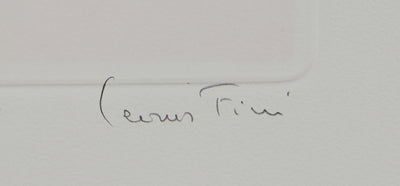 Leonor FINI : La danse des jeunes filles - Gravure (détail)