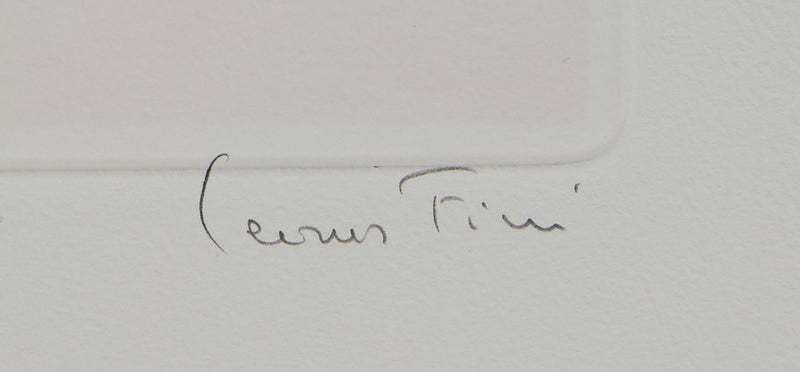 Leonor FINI : La danse des jeunes filles - Gravure (détail)