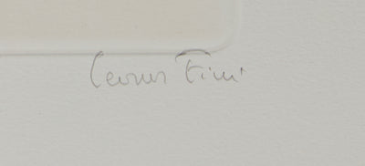 Leonor FINI : Les gourmandes - Gravure (détail)