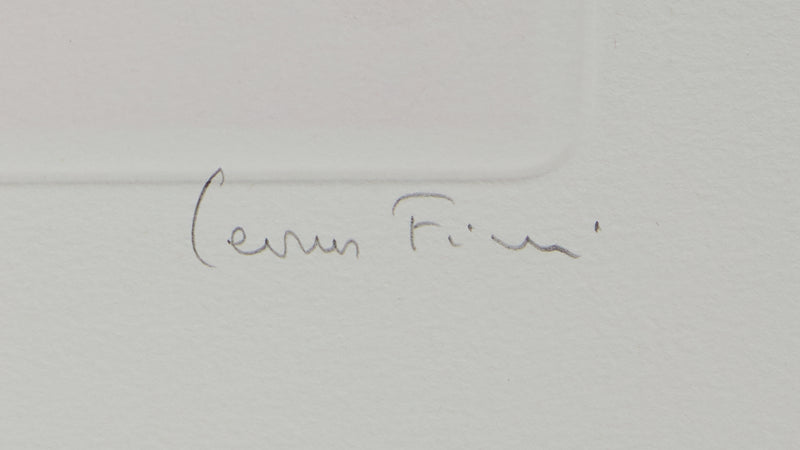 Leonor FINI : Les soeurs fâchées - Gravure (détail)