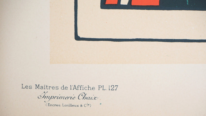 Otto FISCHER : Les amateurs de la lithographie, 1897 - Affiche (détail)