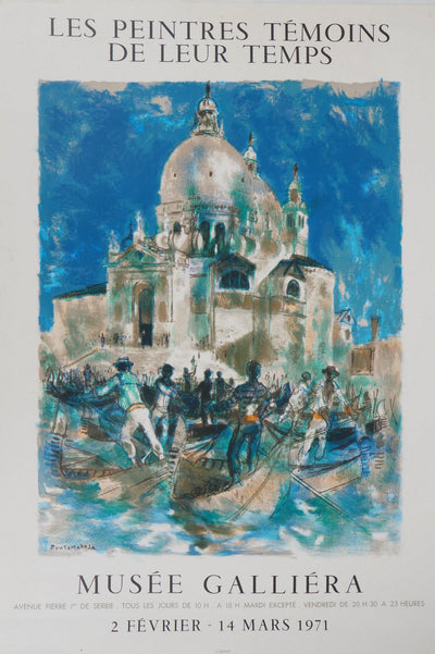 Lucien FONTANAROSA : Affiche Venise - Affiche