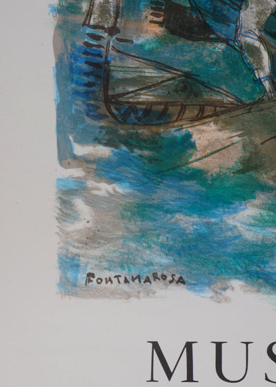 Lucien FONTANAROSA : Affiche Venise - Affiche (détail)