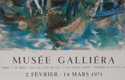 Lucien FONTANAROSA : Affiche Venise - Affiche (détail)