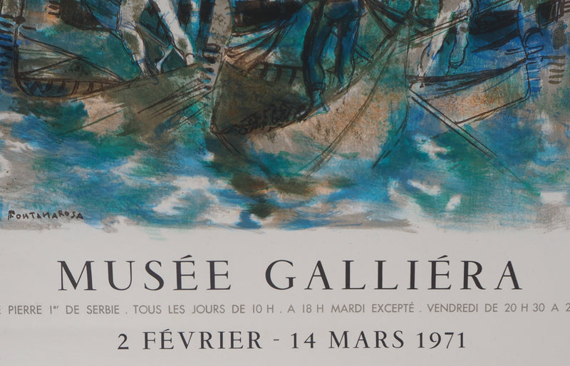 Lucien FONTANAROSA : Affiche Venise - Affiche (détail)