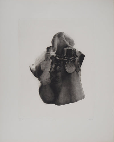 Christian FOSSIER : Cœur mécanique, 1976 - Gravure