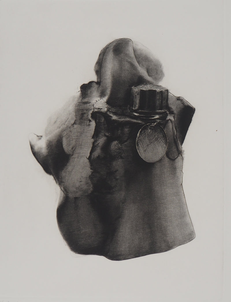 Christian FOSSIER : Cœur mécanique, 1976 - Gravure (détail)