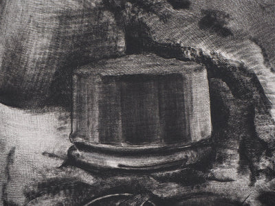 Christian FOSSIER : Empaquetage (f) - Gravure (détail)