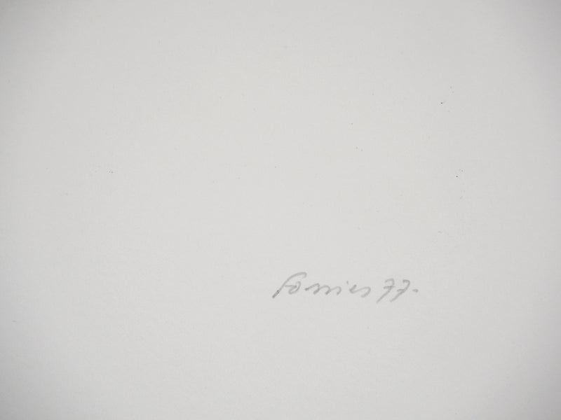 Christian FOSSIER : Empaquetage (f) - Gravure (détail)
