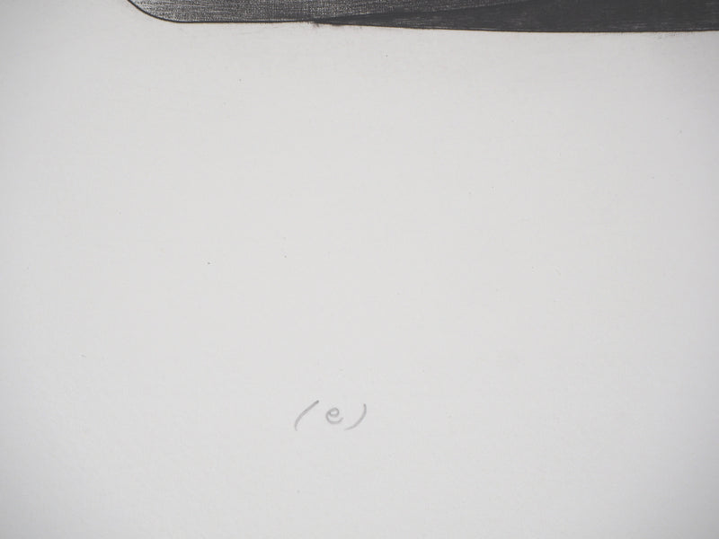 Christian FOSSIER : Empaquetage (f) - Gravure (détail)
