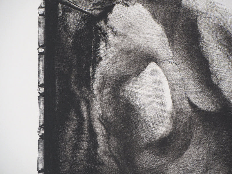 Christian FOSSIER : Empaquetage (b) - Gravure (détail)
