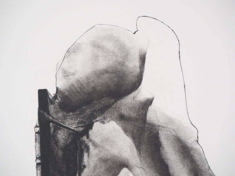 Christian FOSSIER : Empaquetage (b) - Gravure (détail)