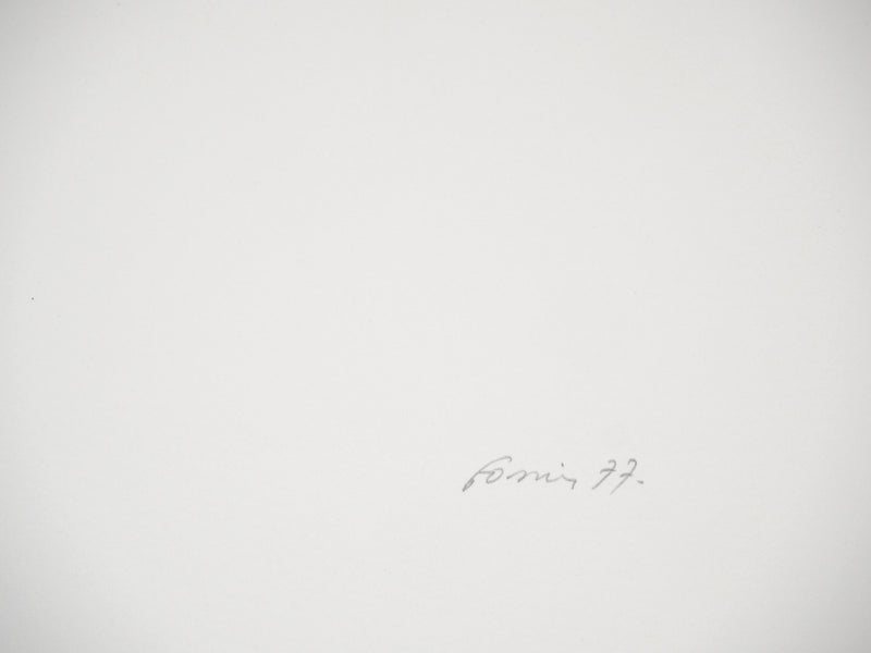 Christian FOSSIER : Empaquetage (b) - Gravure (détail)