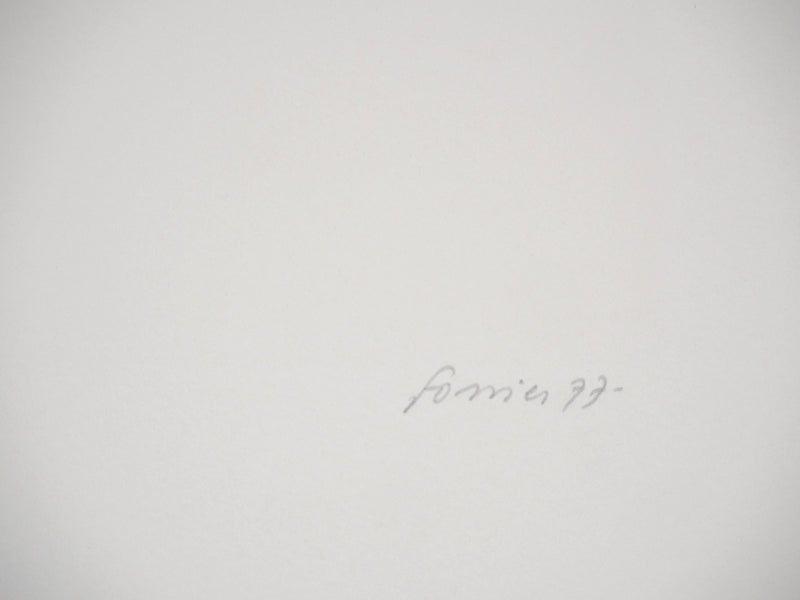Christian FOSSIER : Empaquetage (a) - Gravure (détail)