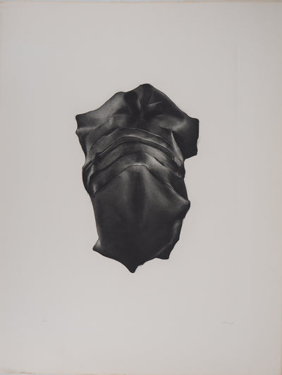 Christian FOSSIER : Mécanique satinée, 1977 - Gravure (détail)