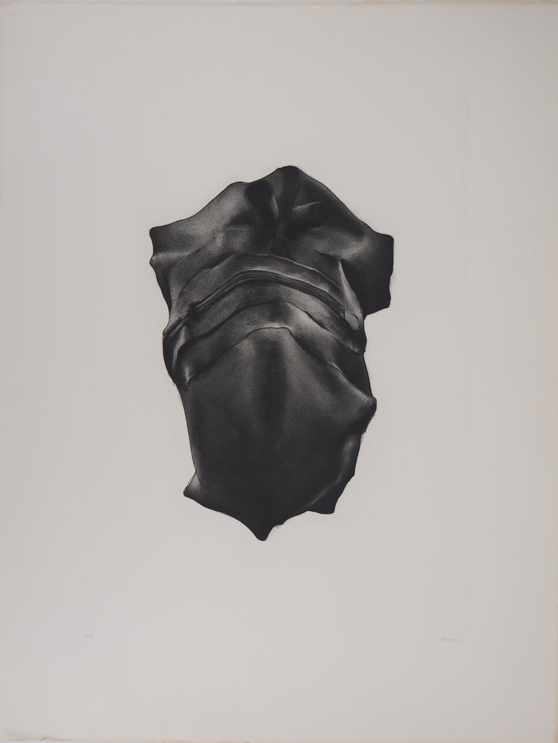 Christian FOSSIER : Mécanique satinée, 1977 - Gravure (détail)