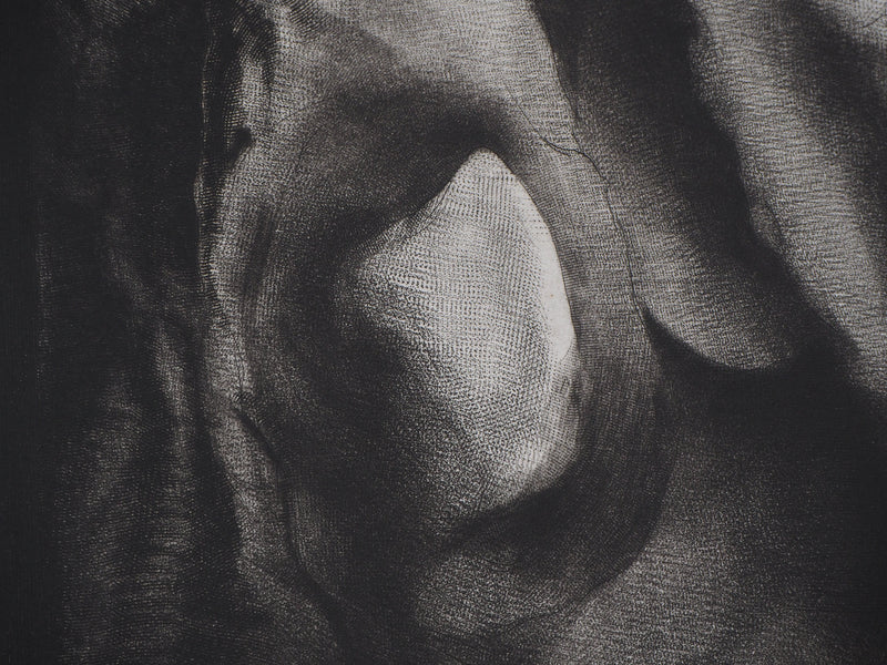Christian FOSSIER : Paquetage (b) - Gravure (détail)