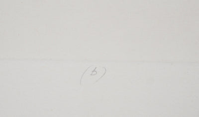Christian FOSSIER : Paquetage (b) - Gravure (détail)
