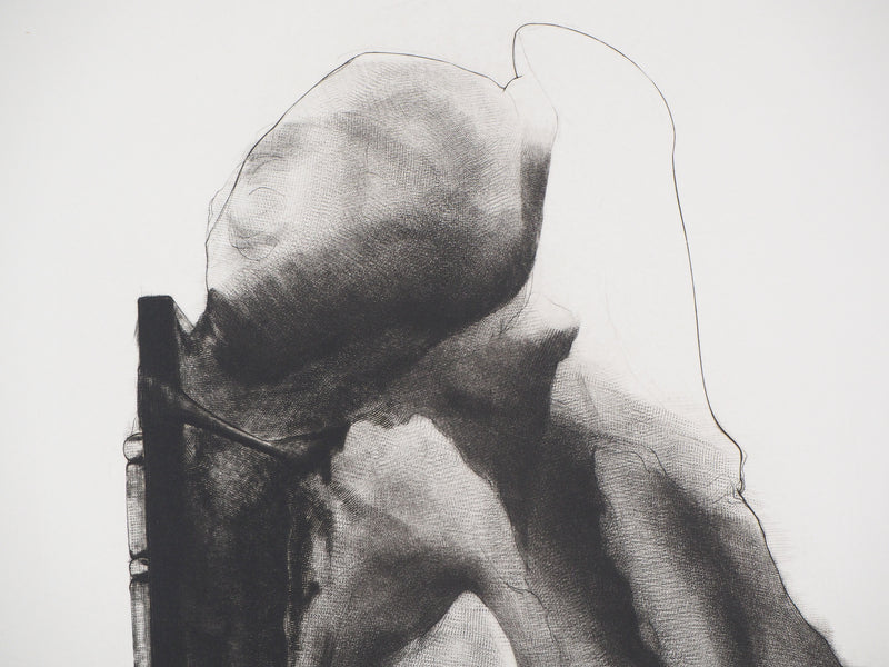 Christian FOSSIER : Paquetage (b) - Gravure (détail)