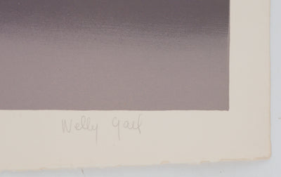 Nelly GAEL : Les trois sœurs - Lithographie (détail)