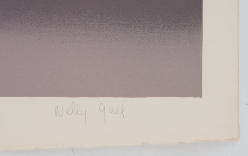 Nelly GAEL : Les trois sœurs - Lithographie (détail)