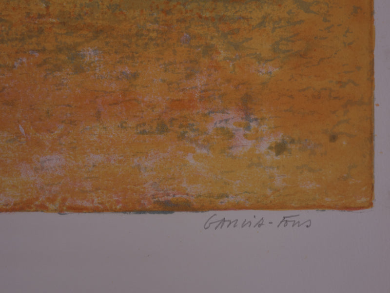 Pierre GARCIA-FONS : Coucher du soleil sur l&