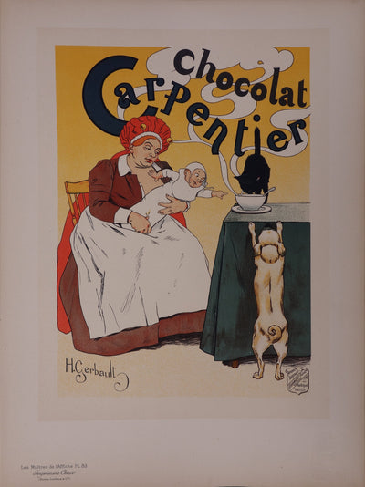 Henri GERBAULT : Chocolat Carpentier - Affiche