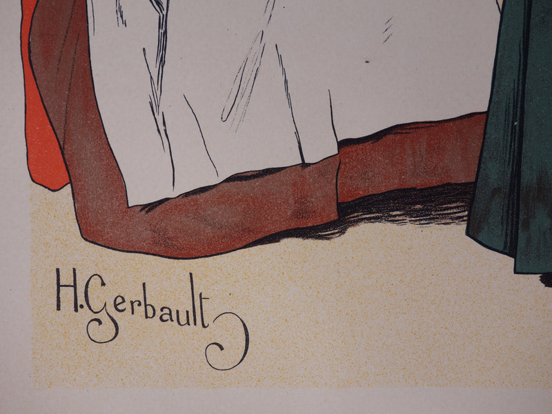 Henri GERBAULT : Chocolat Carpentier - Affiche (détail)