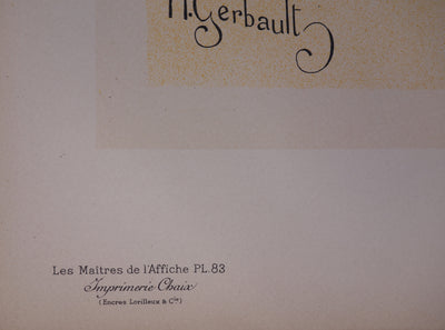 Henri GERBAULT : Chocolat Carpentier - Affiche (détail)