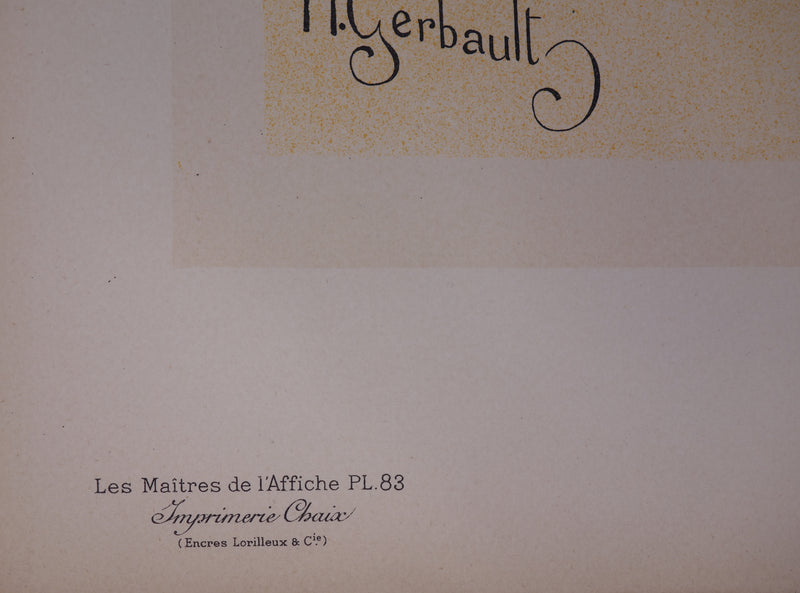 Henri GERBAULT : Chocolat Carpentier - Affiche (détail)