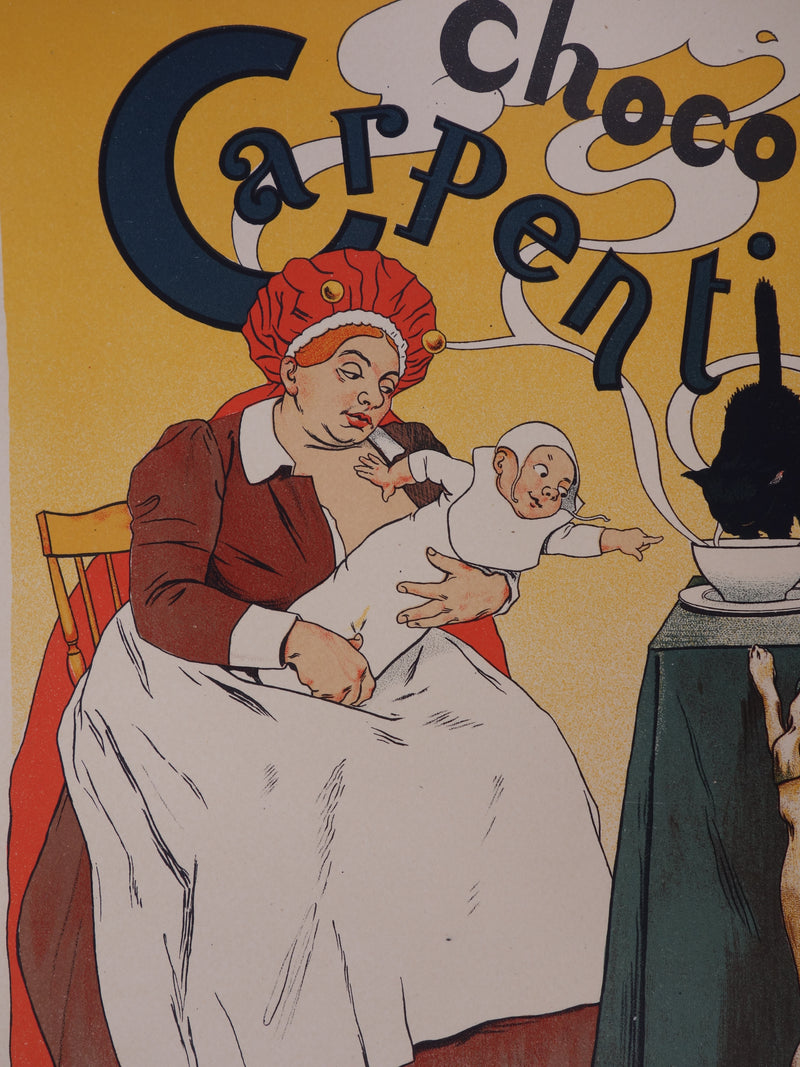 Henri GERBAULT : Chocolat Carpentier - Affiche (détail)