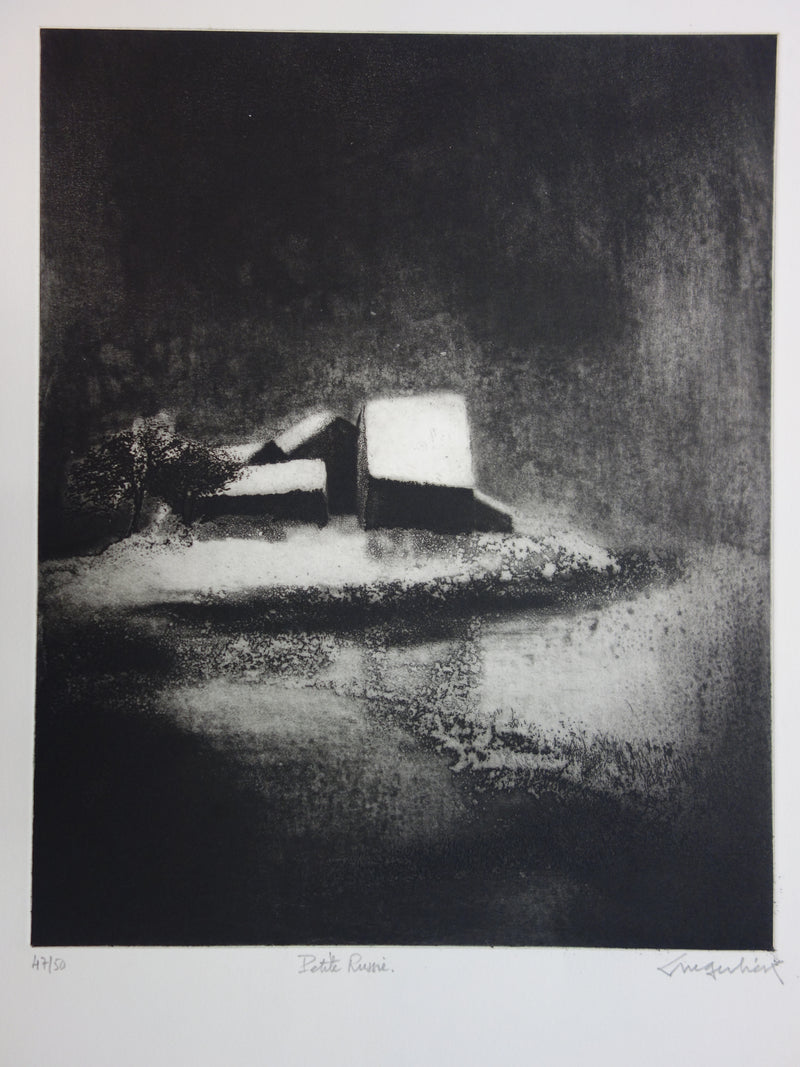 Luc GERBIER : Petite Russie - Gravure