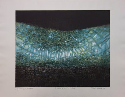 Tapan GHOSH : Le songe d'une nuit d'été - Gravure