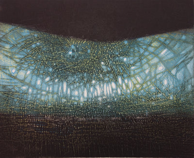 Tapan GHOSH : Le songe d'une nuit d'été - Gravure (détail)